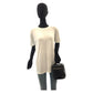 CHANEL Handbag Caviar skin Black GoldMetal Handbag vanity bag COCO Mark Women Used Authentic