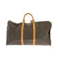 LOUIS VUITTON Boston Duffel bag M41422 PVC Brown Gold Metal Boston Duffel bag Handbag Monogram Keepall 60 Women Used Authentic