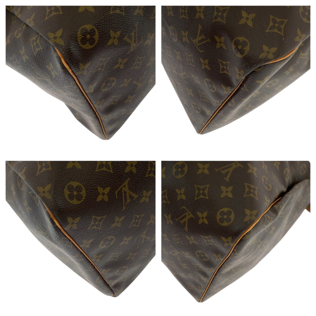 LOUIS VUITTON Boston Duffel bag M41422 PVC Brown Gold Metal Boston Duffel bag Handbag Monogram Keepall 60 Women Used Authentic