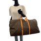 LOUIS VUITTON Boston Duffel bag M41422 PVC Brown Gold Metal Boston Duffel bag Handbag Monogram Keepall 60 Women Used Authentic