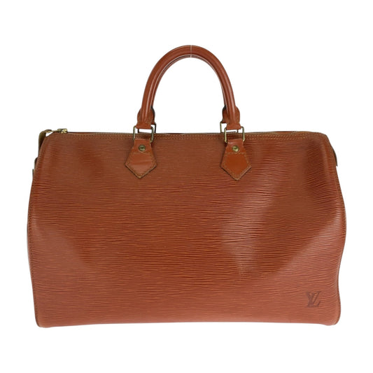 LOUIS VUITTON Handbag M42993 Epi Leather Kenya Brown Brown Gold Metal Epi Speedy 35