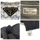 PRADA Tote Bag Nylon, Leather White blue black Tote Bag Shoulder Bag 2way Women Used Authentic