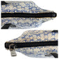 PRADA Tote Bag Nylon, Leather White blue black Tote Bag Shoulder Bag 2way Women Used Authentic