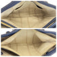 GUCCI Tote Bag 388561 leather Blue GoldMetal Tote Bag Shoulder Bag Interlocking Women Used Authentic