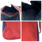 GUCCI Tote Bag 189665 Nylon Navy red green Tote Bag Shoulder Bag Sherry line Crest mens Used Authentic