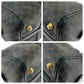 CELINE Handbag DM00/1 PVC Brown Black Gold Metal Handbag Boston Duffel bag Macadam Women Used Authentic