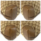 GUCCI Tote Bag 247209 GG canvas, leather Beige Gold Metal Tote Bag Shoulder Bag Women Used Authentic