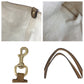 GUCCI Tote Bag 247209 GG canvas, leather Beige Gold Metal Tote Bag Shoulder Bag Women Used Authentic