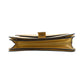CELINE Shoulder Bag leather Gold Metal Shoulder Bag pochette Women Used Authentic