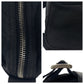 PRADA Shoulder Bag Nylon Black SilverMetal Test Triangle With logo