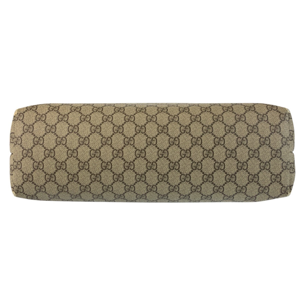 GUCCI Tote Bag 211137 GG Supreme canvas, leather Beige Ivory Tote Bag Shoulder Bag Women Used Authentic