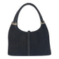 GUCCI Handbag 002 1068 GG canvas, leather black Hobo Handbag Jackie Women Used Authentic