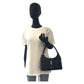 GUCCI Handbag 002 1068 GG canvas, leather black Hobo Handbag Jackie Women Used Authentic