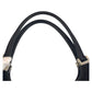 GUCCI Handbag 002 1068 GG canvas, leather black Hobo Handbag Jackie Women Used Authentic