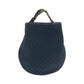 GUCCI Shoulder Bag 170414 GG canvas Black GoldMetal Hobo Shoulder Bag Women Used Authentic