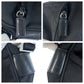 PRADA Shoulder Bag Nylon, Leather black Shoulder Bag Messenger bag Test Triangle With logo Women Used Authentic