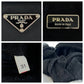 PRADA Shoulder Bag Nylon, Leather black Shoulder Bag Messenger bag Test Triangle With logo Women Used Authentic