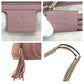 GUCCI Shoulder Bag 308982 leather Pink Beige Gold Metal Soho