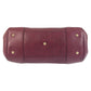 GUCCI Tote Bag 257063 leather Wine Red Gold Metal Tote Bag Shoulder Bag Guccisima Mayfair Women Used Authentic