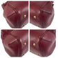 GUCCI Tote Bag 257063 leather Wine Red Gold Metal Tote Bag Shoulder Bag Guccisima Mayfair Women Used Authentic