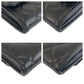 CHANEL Long Wallet Purse Caviar skin Black GoldMetal Long Wallet Purse Matrasse COCO Mark Women Used Authentic