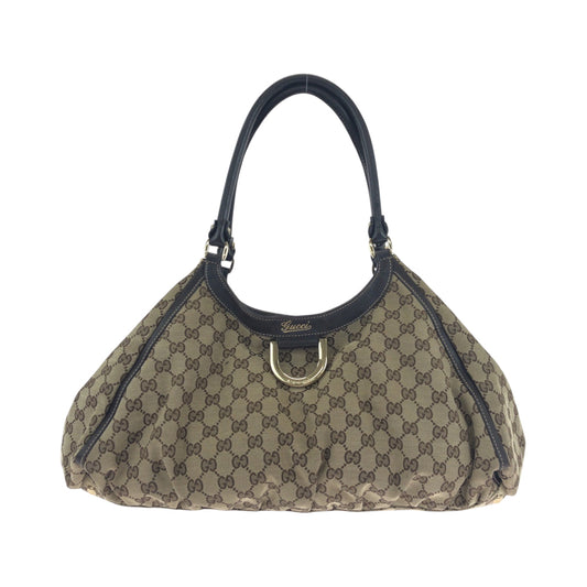 GUCCI Handbag 189855 GG canvas Beige brown Abbey