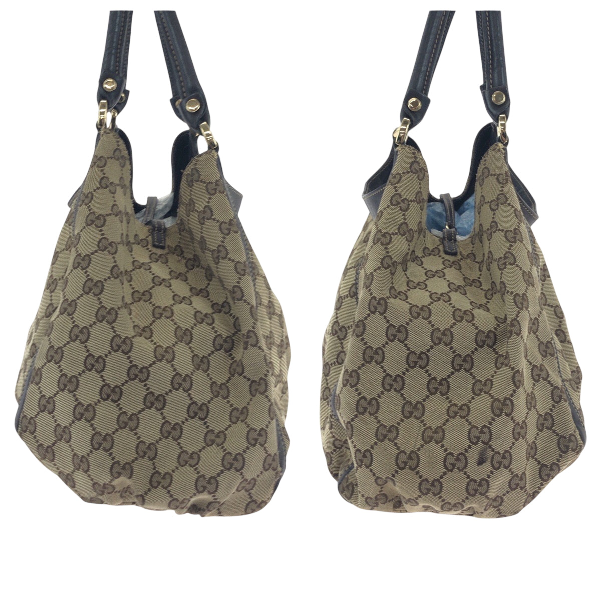 GUCCI Handbag 189855 GG canvas Beige brown Abbey