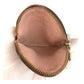 LOUIS VUITTON Coin case M69057 PVC Brown Yellow Gold Metal Coin case Coin Pocket Monogram Portomone Ron Vivienne Women Used Authentic