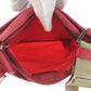 PRADA Shoulder Bag Nylon pink beige Shoulder Bag Sacoche Test Triangle With logo Women Used Authentic