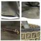 FENDI Tote Bag 8BH197 Canvas, Leather Brown Gold Metal Tote Bag Shoulder Bag Zucchino Women Used Authentic