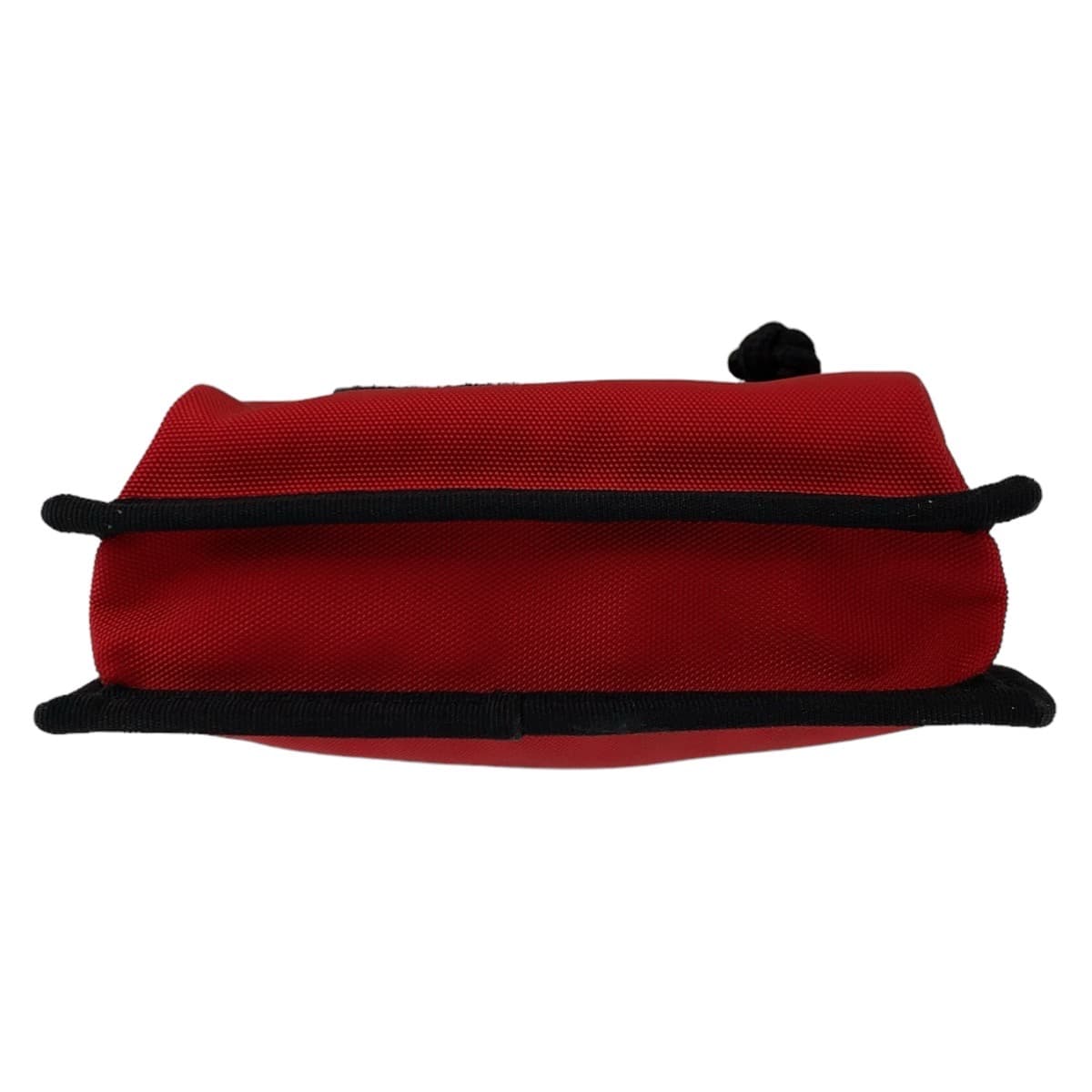 BALENCIAGA Shoulder Bag Nylon Red Silver Metal Shoulder Bag pochette Explorer BB logo mens Used Authentic