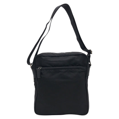 PRADA Shoulder Bag Nylon Black black Shoulder bag Messenger bag Test Triangular logo mens Used Authentic