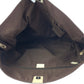 GUCCI Tote Bag 153213 GG canvas Beige White SilverMetal Tote Bag Shoulder Bag Women Used Authentic