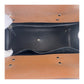 Givenchy Handbag leather Brown Silver Metal Handbag Shoulder Bag 2WAY Horizon Small Bag Women Used Authentic