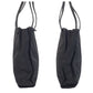 PRADA Shoulder Bag Nylon Black SilverMetal Shoulder Bag Tote Bag Test Triangle With logo Women Used Authentic