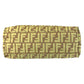 FENDI Tote Bag 8BH198 Nylon, Leather Yellow brown Tote Bag Shoulder Bag Zucca Women Used Authentic