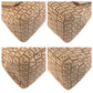 FENDI Shoulder Bag 8BR001LPN059 Canvas, Leather Pink Beige Gold Metal Zucchino Mamma Bucket Women Used Authentic