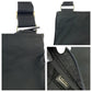 PRADA Shoulder Bag Nylon Black SilverMetal Shoulder Bag Messenger bag Test Triangle With logo Women Used Authentic