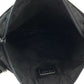 PRADA Shoulder Bag Nylon Black SilverMetal Shoulder Bag Messenger bag Test Triangle With logo Women Used Authentic