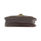 Dior Shoulder Bag PVC Brown Gold Metal Trotter