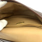 Dior Shoulder Bag PVC Brown Gold Metal Trotter
