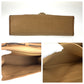 Dior Shoulder Bag Coated canvas Brown Beige Gold Metal Trotter