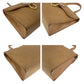 Dior Shoulder Bag Coated canvas Brown Beige Gold Metal Trotter