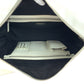 PRADA Business bag leather White SilverMetal Business bag handbag Safiano logo Women Used Authentic