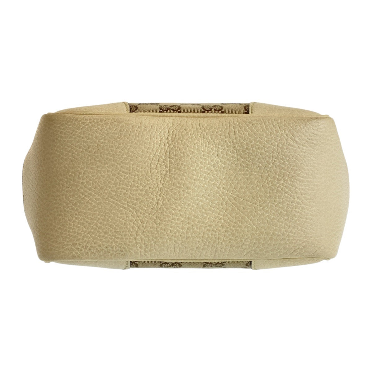 GUCCI Shoulder Bag 449241 GG canvas, leather Beige Ivory Gold Metal Shoulder Bag Handbag 2way Women Used Authentic