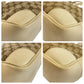 GUCCI Shoulder Bag 449241 GG canvas, leather Beige Ivory Gold Metal Shoulder Bag Handbag 2way Women Used Authentic