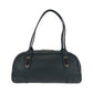 GUCCI Handbag 16120 leather Black GoldMetal Handbag Shoulder Bag Sherry Line Princess Women Used Authentic