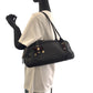 GUCCI Handbag 16120 leather Black GoldMetal Handbag Shoulder Bag Sherry Line Princess Women Used Authentic