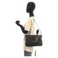 PRADA Shoulder Bag enamel Black SilverMetal Shoulder Bag handbag Women Used Authentic