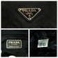 PRADA Shoulder Bag Nylon black Crossbody Shoulder Bag Unisex Test Triangle With logo Women Used Authentic